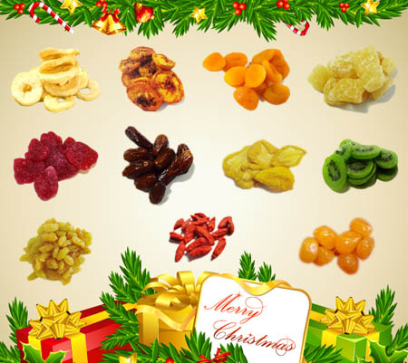 Dried Fruits Display