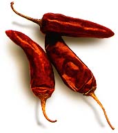 dried chillies